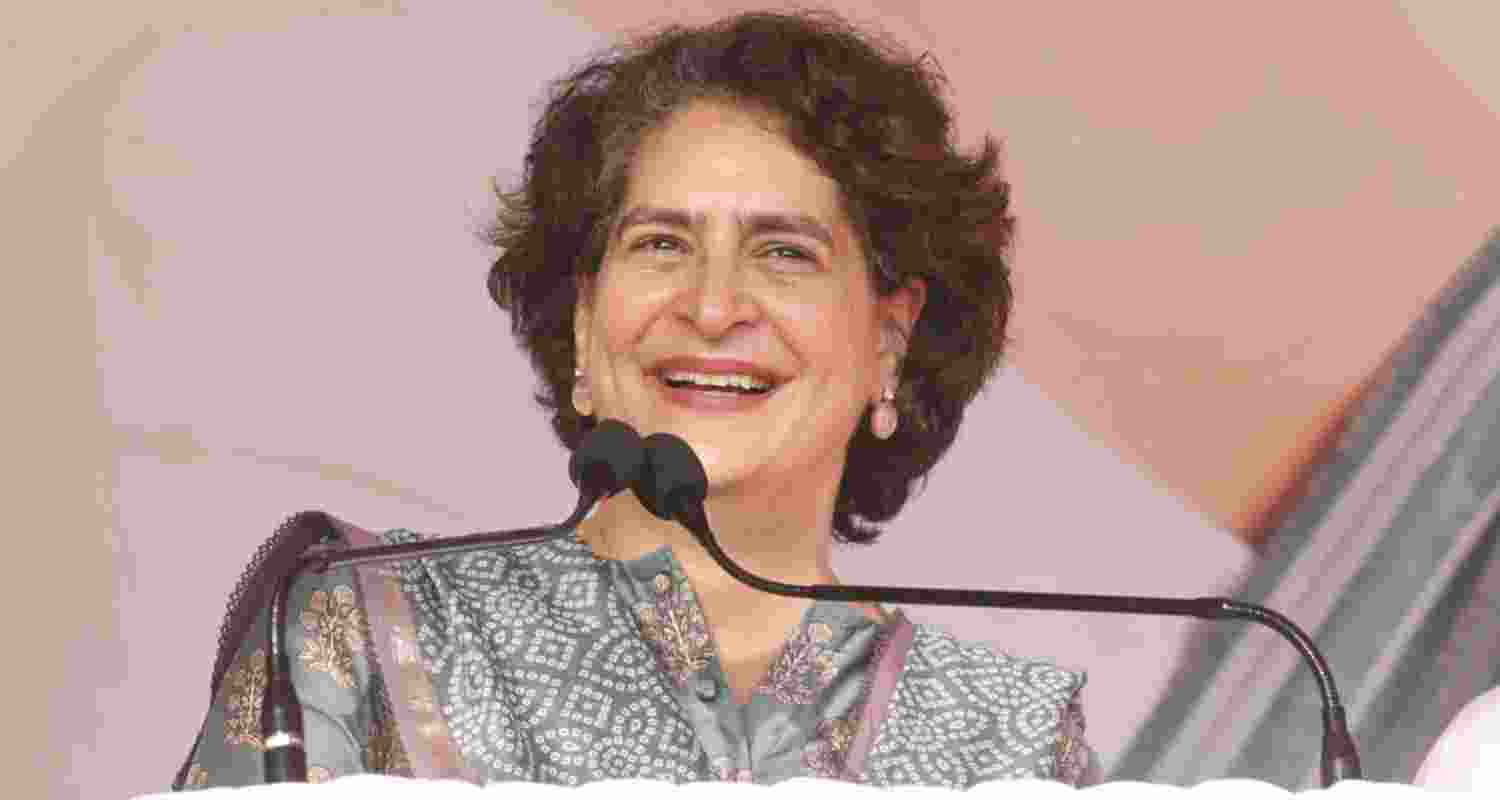 Priyanka Gandhi Takes Congress Lead For Wayanad Bypoll.