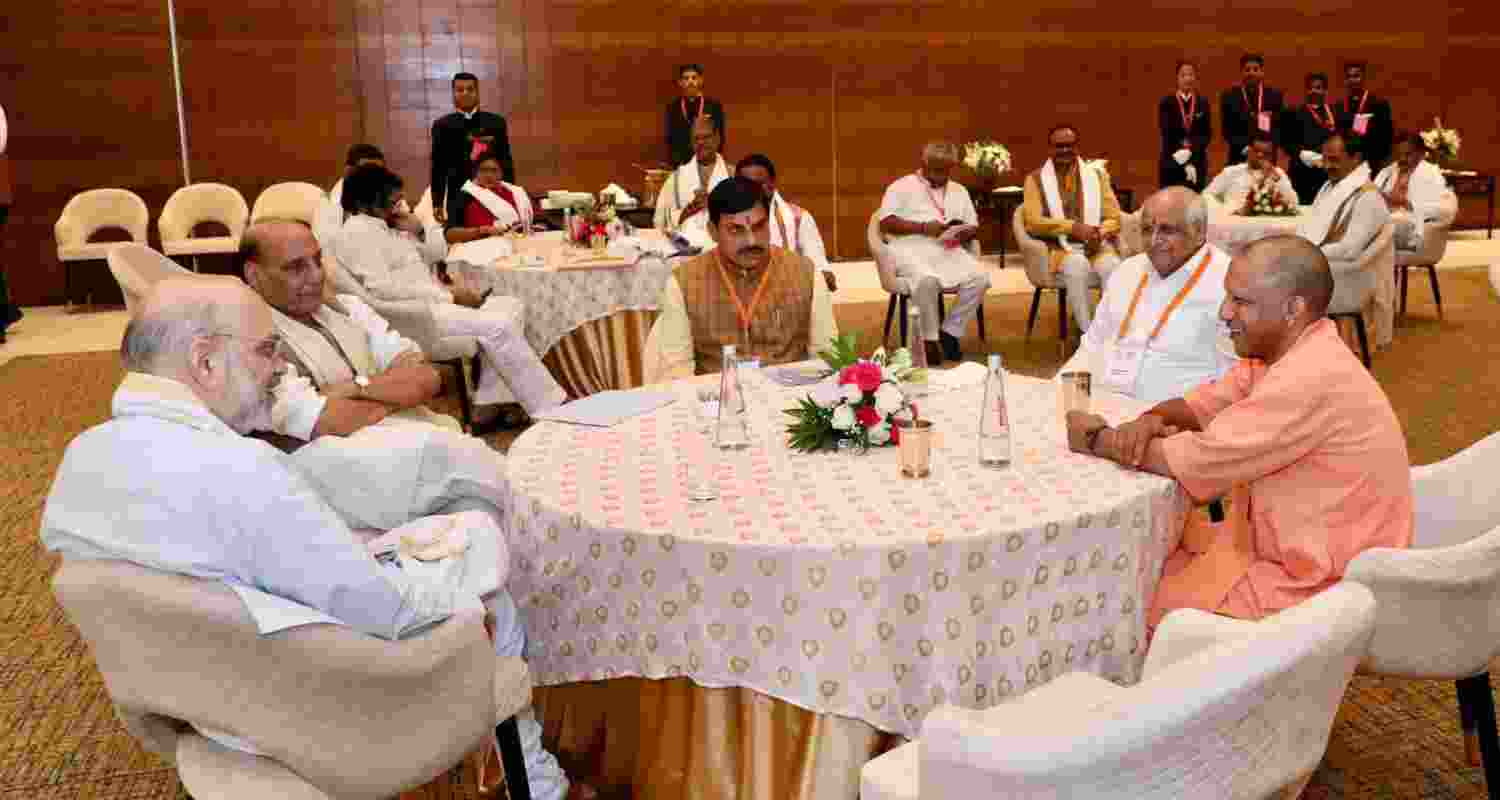 Amit Shah Chairs NDA Meeting on Delhi Assembly Polls. File Photo.