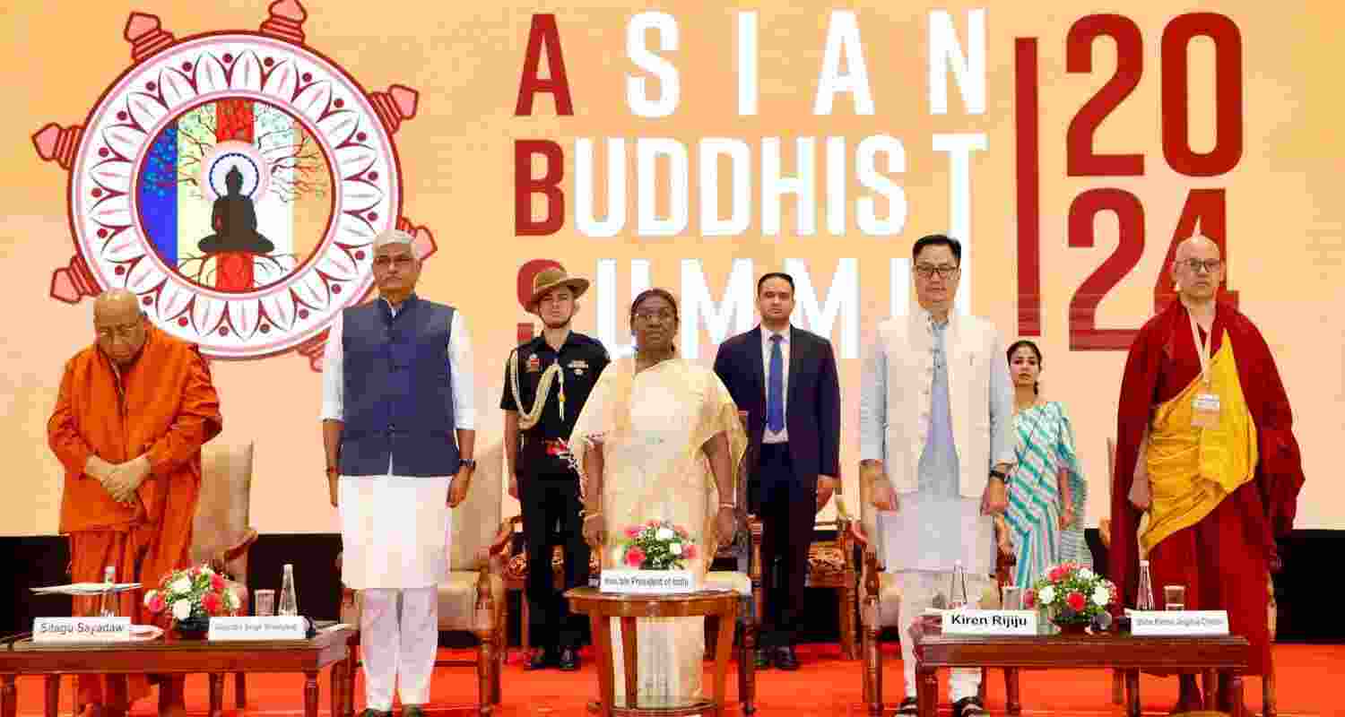 First Asian Buddhist Summit Unites Leaders for Peace In New Delhi.