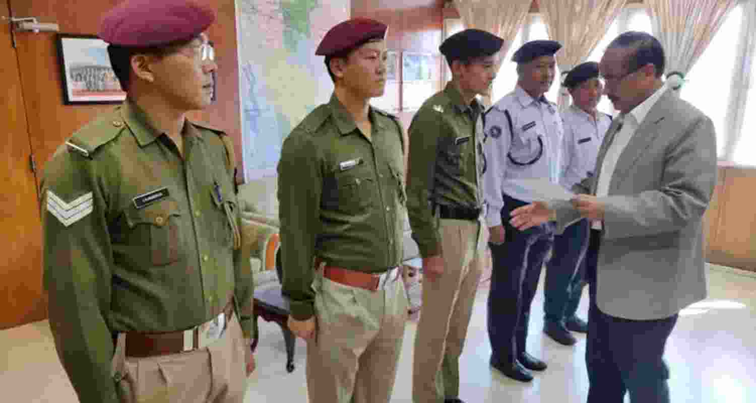 Mizoram Police Personnel Miss Voting Opportunity in Lok Sabha Elections. Image X.