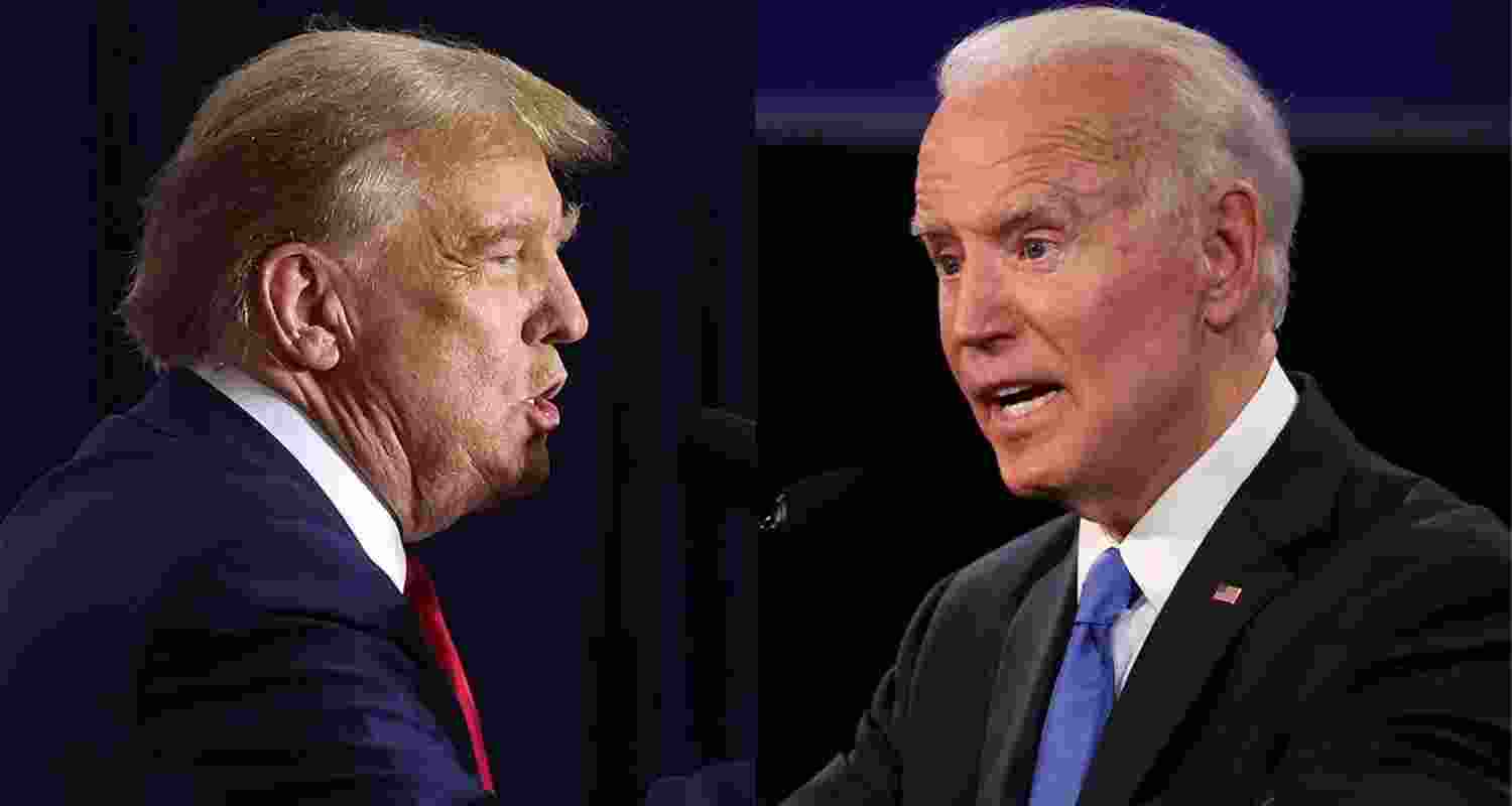The Debate of Joe Biden and Donald Trump Inches Closer. Image X.