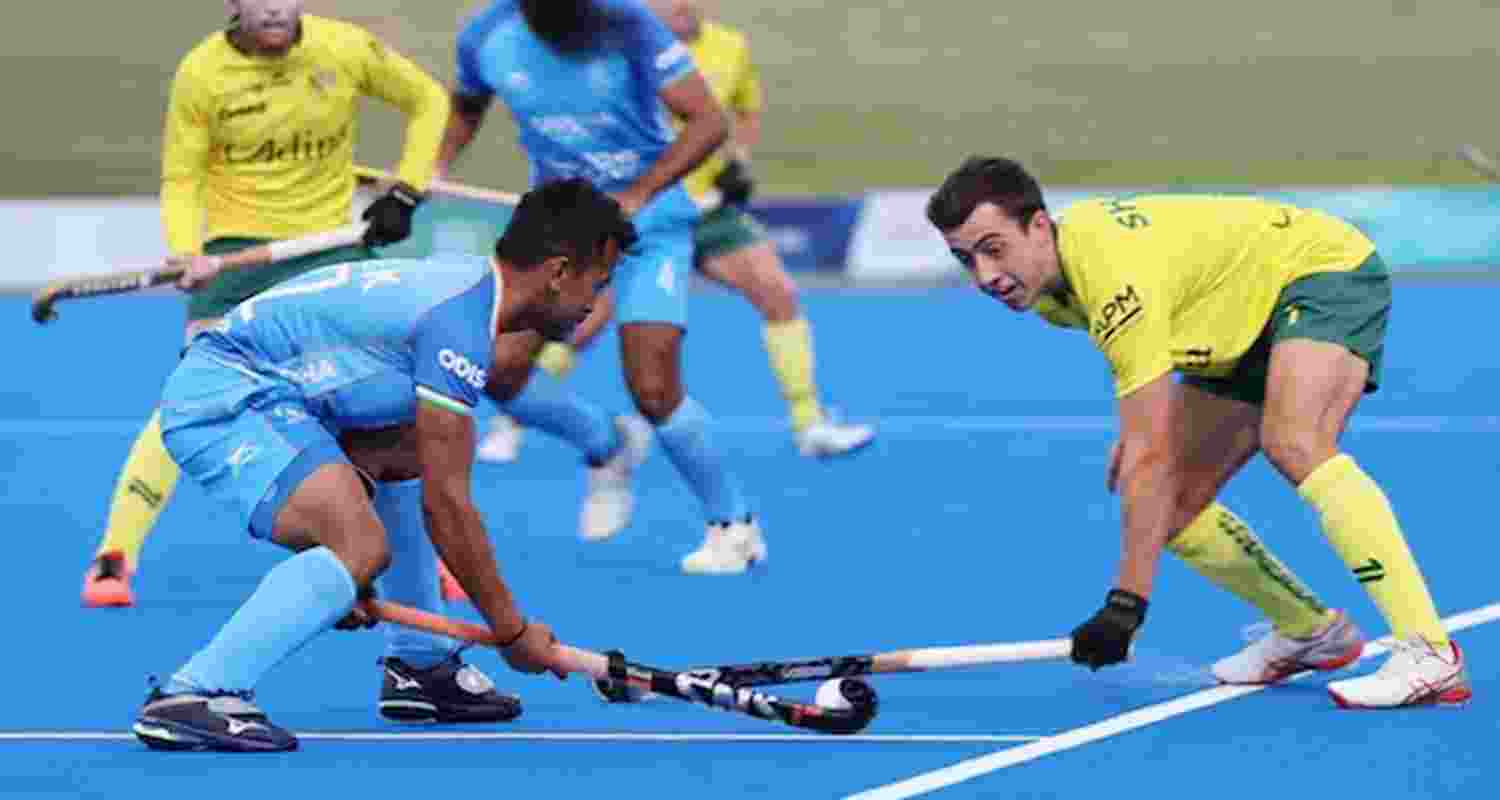 The Indian men's hockey team failed to avoid a 0-5 series whitewash after going down 2-3 in the fifth Test against Australia
