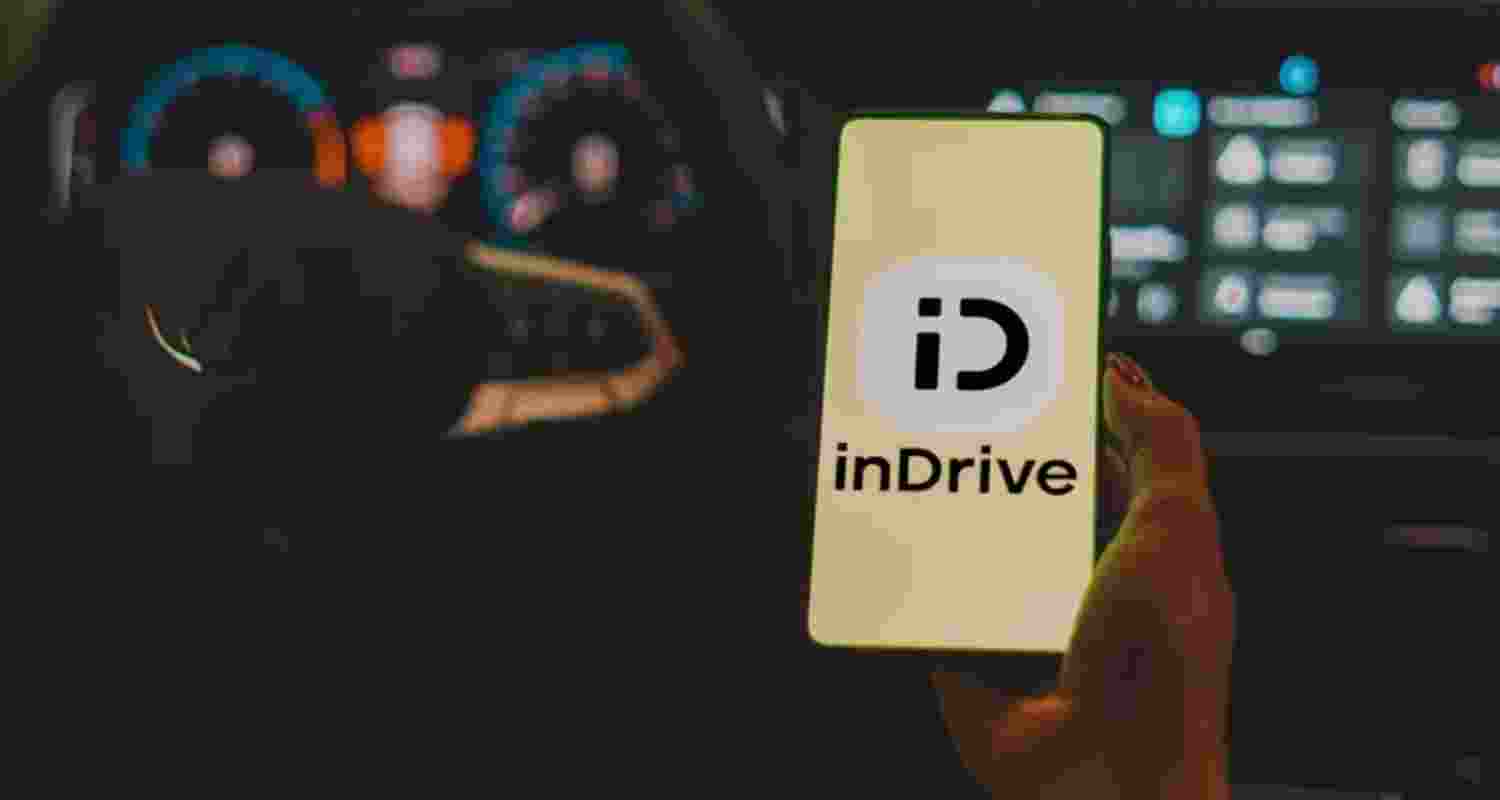 App view of inDrive on mobile. 