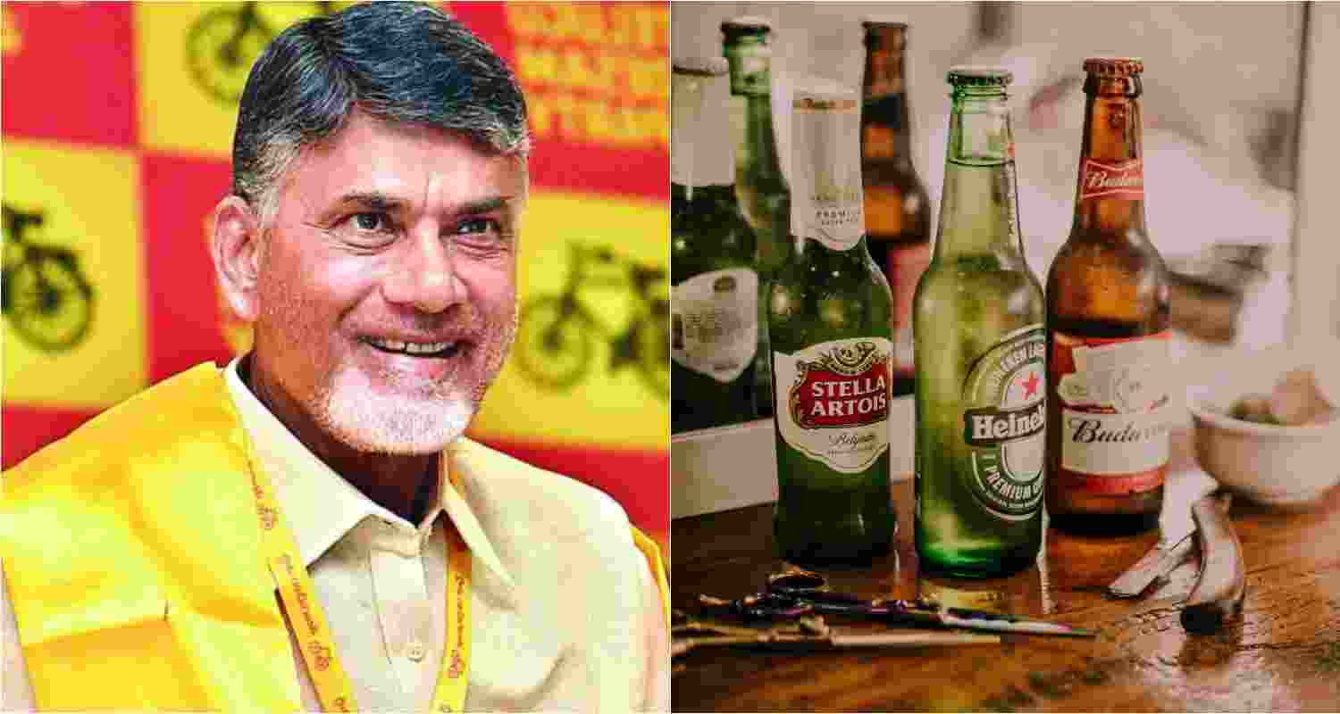 In Andhra Pradesh, the opposition TDP is enticing fervent alcohol enthusiasts by pledging to deliver higher quality spirits at discounted rates if they come into power.