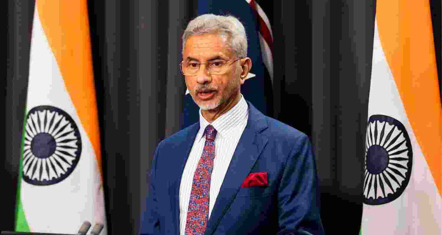 External Affairs Minister S Jaishankar in Canberra, Australia.