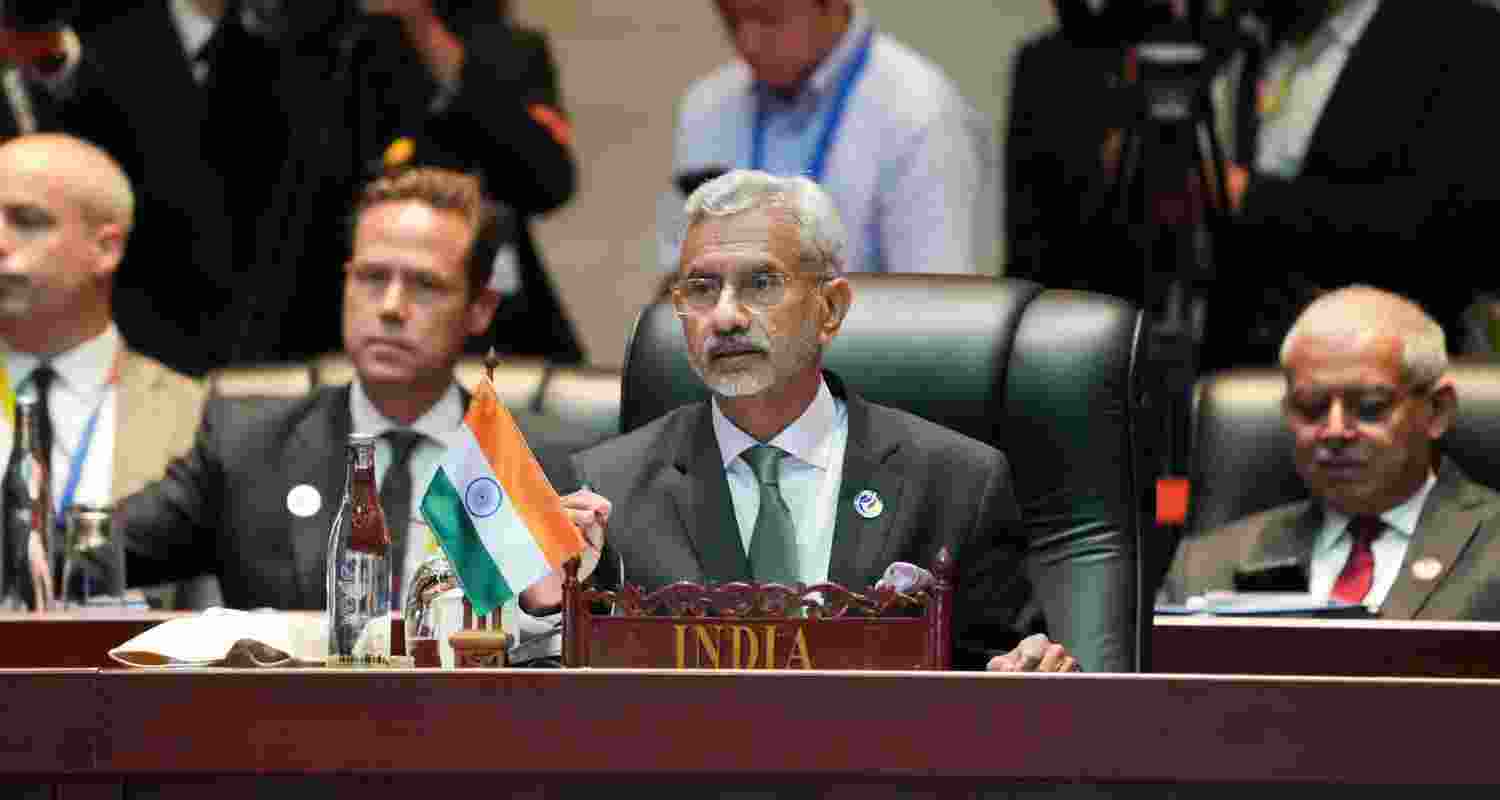 S Jaishankar advocates for a comprehensive code of conduct in South China Sea. 