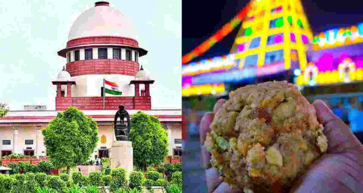 Tirupati laddu row: Supreme Court orders CBI-monitored SIT probe
