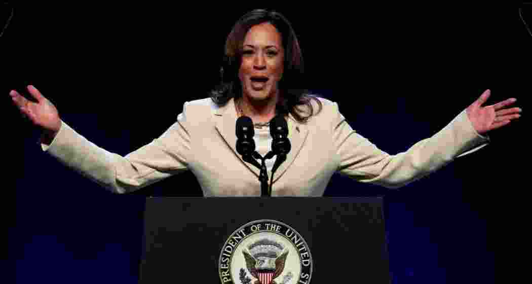 US Vice President Kamala Harris. File photo.