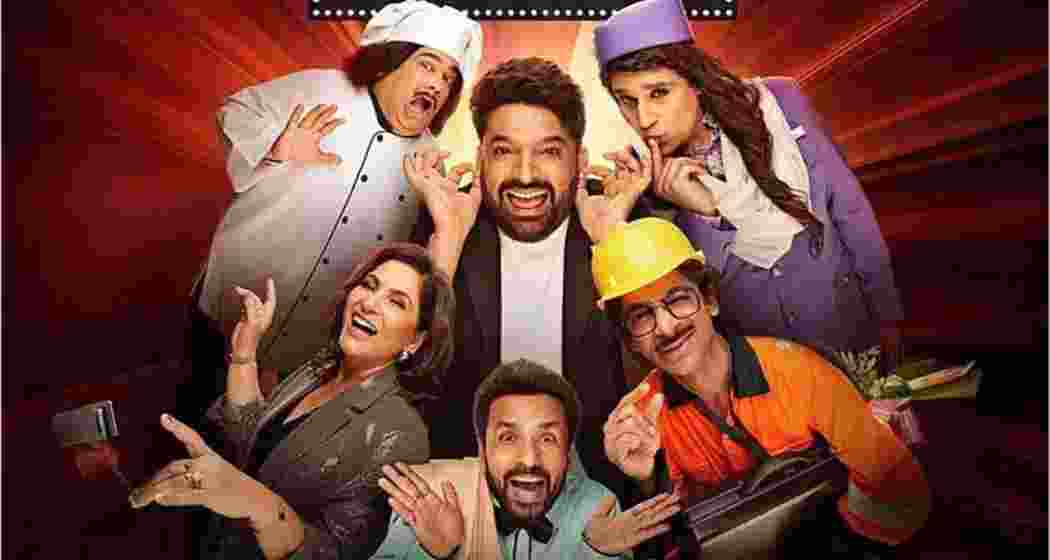 The Great Indian Kapil Show is the first Indian series to stay on the Global Top 10 Non-English TV list for five weeks on Netflix