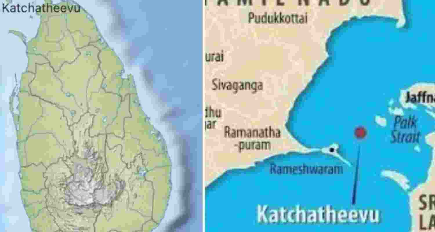 Katchatheevu island issue leads to war of words between Congress and BJP.