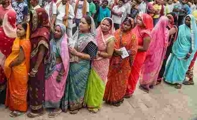 Voting is continuing in five Lok Sabha seats of Araria, Jhanjharpur, Supaul, Madhepura and Khagaria in Bihar on May 7, 2024.
