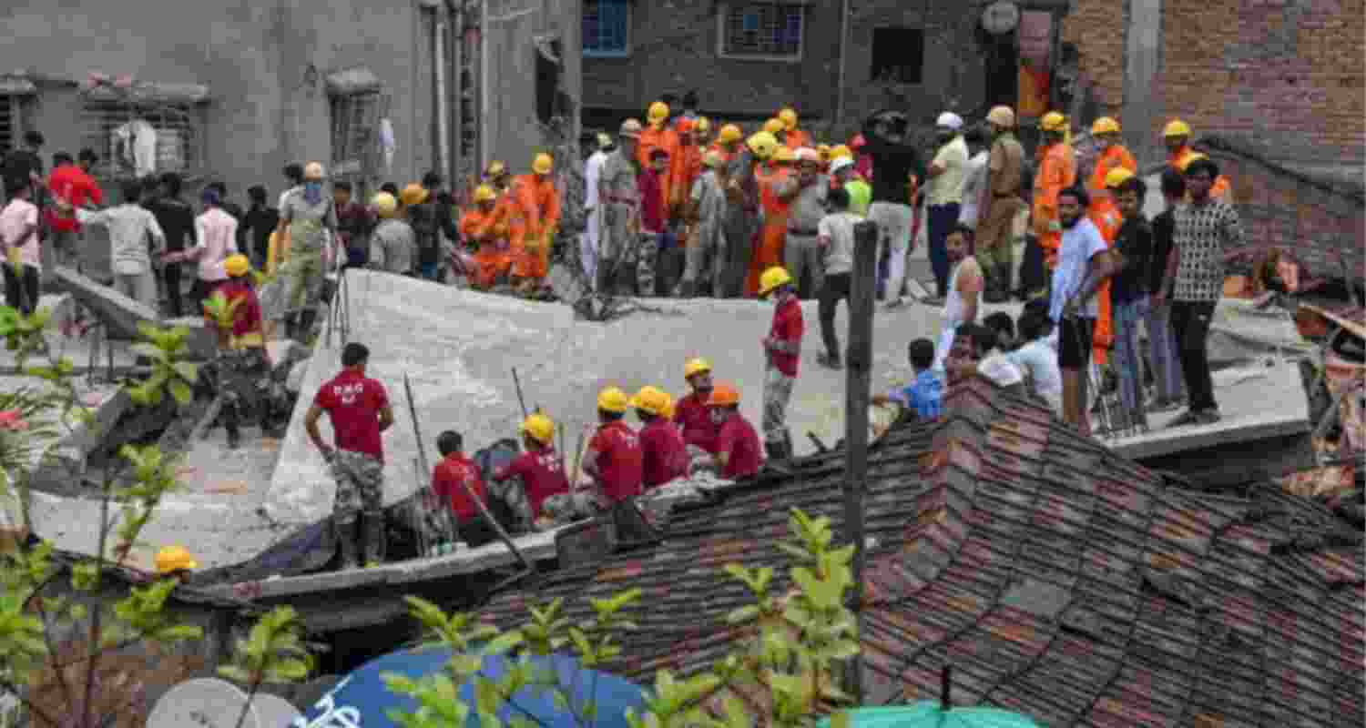 Rescue operation continue in Kolkata's Garden Reach area