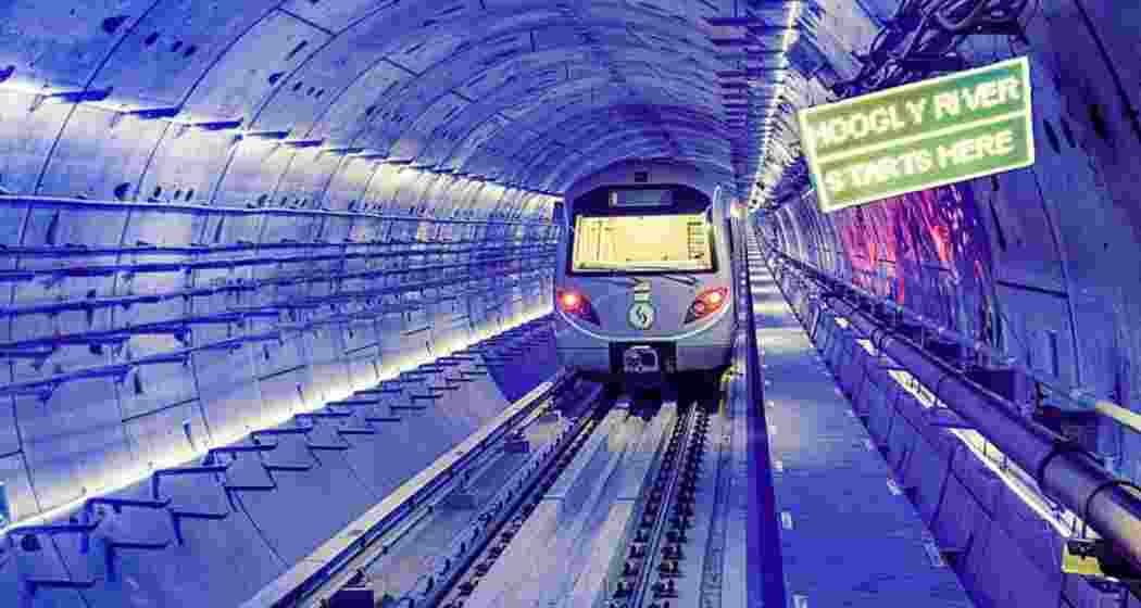 A marvel of engineering, the 520-meter under-river tunnel transcends the Hooghly River, connecting Kolkata and Howrah seamlessly.