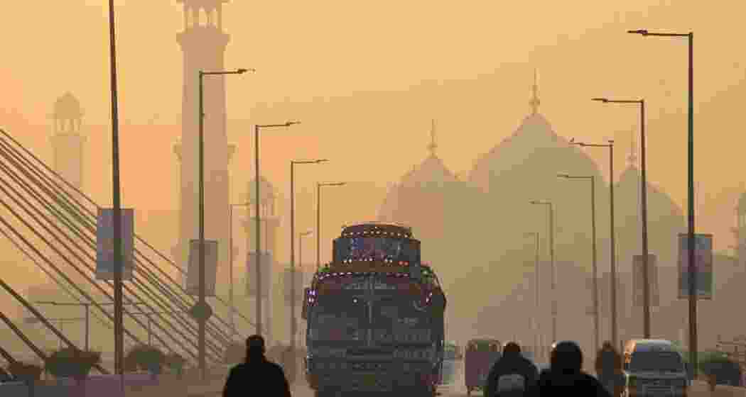 Thick smog blankets Lahore as the AQI reaches a hazardous 708, marking it the most polluted city globally and intensifying health risks for millions.