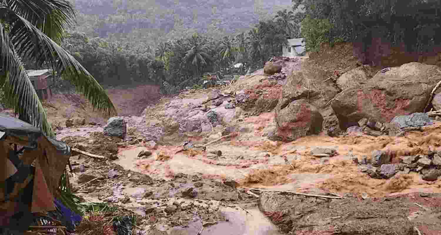 Kerala landslides. 