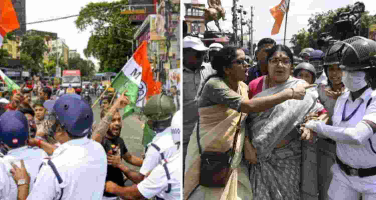 Bangla Bandh called by BJP affects life partially