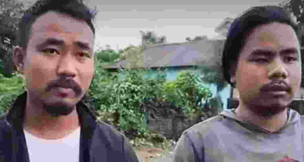 The abducted youths Thokchom Thoithoiba and Oinam Thoithoi.