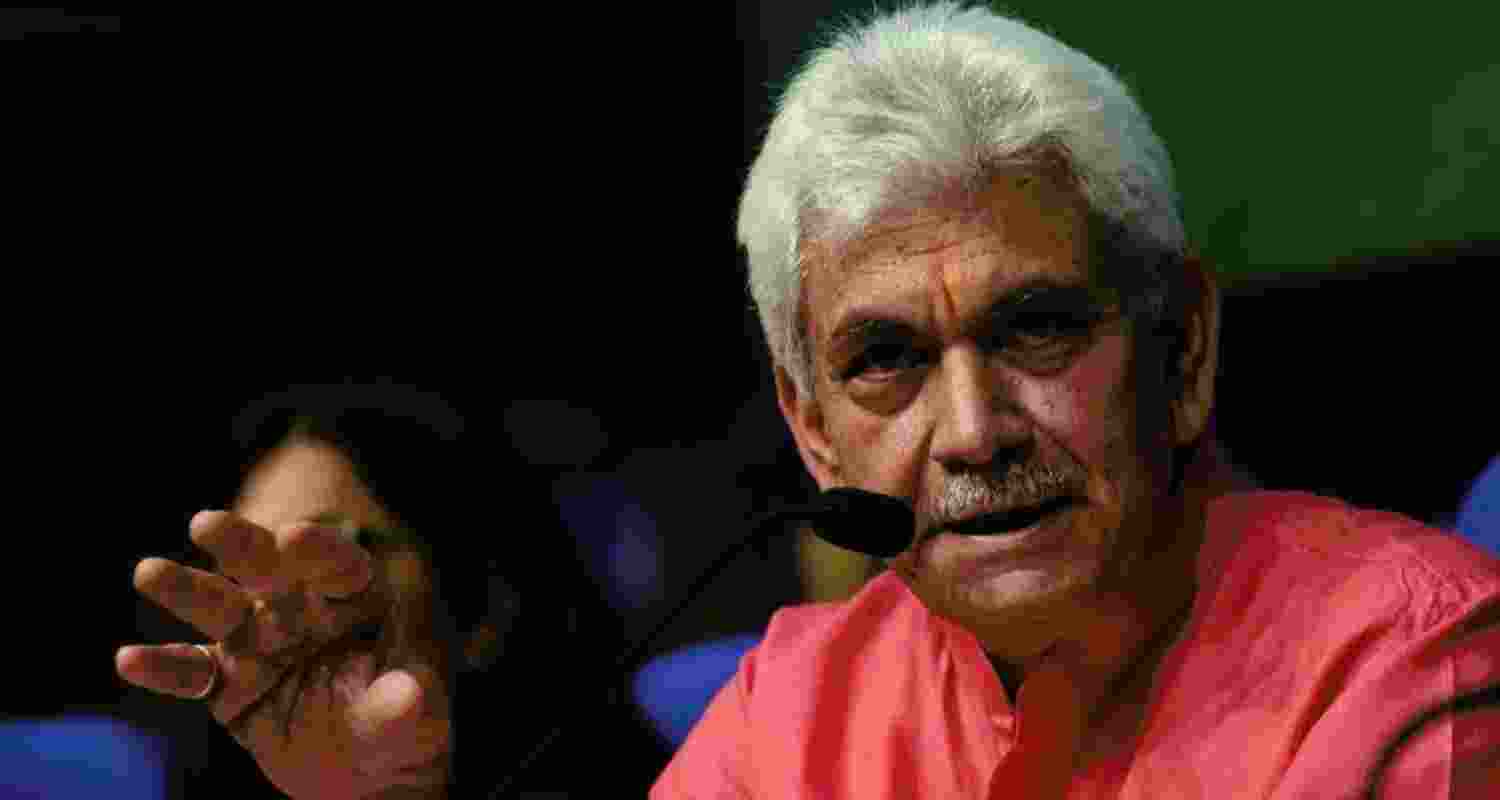 Jammu and Kashmir Lieutenant Governor Manoj Sinha. File Photo.