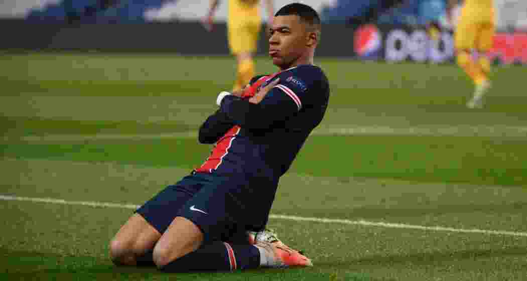 French professional footballer and captain Kylian Mbappé.