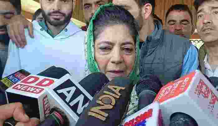 PDP President Mehbooba Mufti has accused the BJP of trying to keep her away from Parliament.