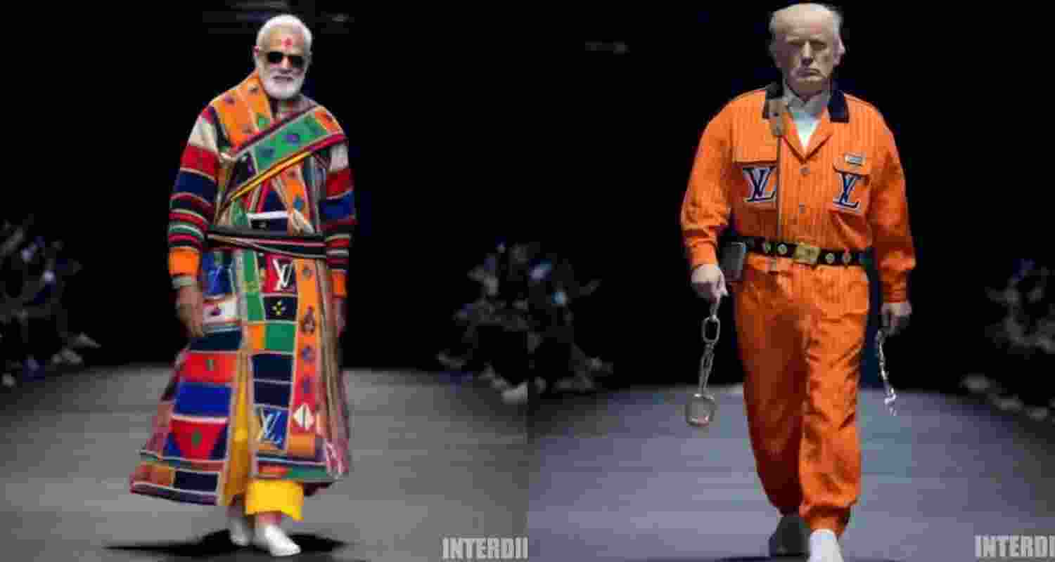 Modi, Biden, Putin walk the runway in Musk's AI fashion show