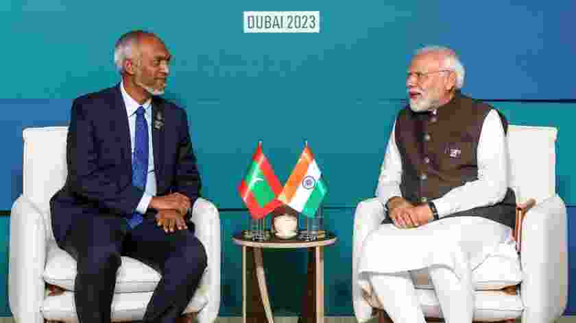 Maldives President, Mohamed Muizzu, and Prime Minister, Narendra Modi