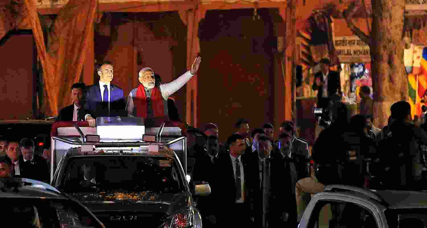 French president Emmanuel Macron chief guest Republic Day celebrations in Delhi on January 26, Prime Minister Narendra Modi Jaipur