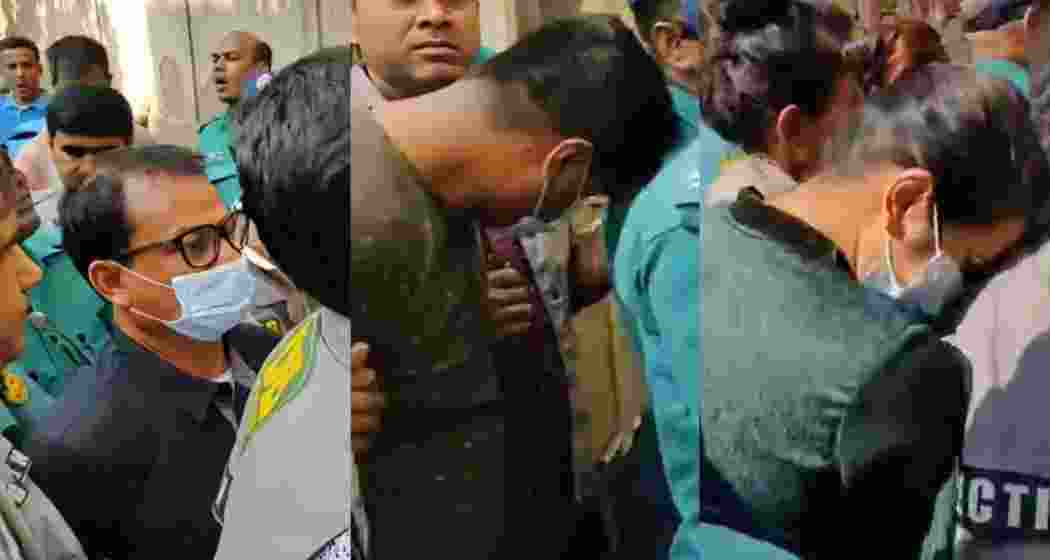 Amanulla Sayeed, 56, Tanvir Bhuiyan, 30, and Celesty Rahman, 22, were presented in the Dhaka Chief Metropolitan Magistrate's court around 2:30 pm on Friday.