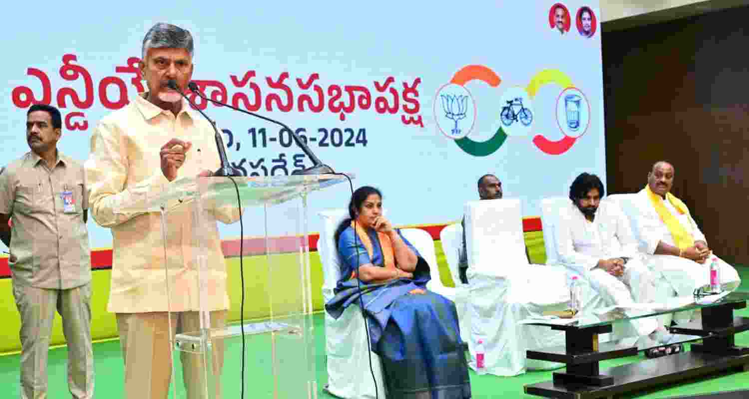 TDP played vital role in national politics: CM Naidu
