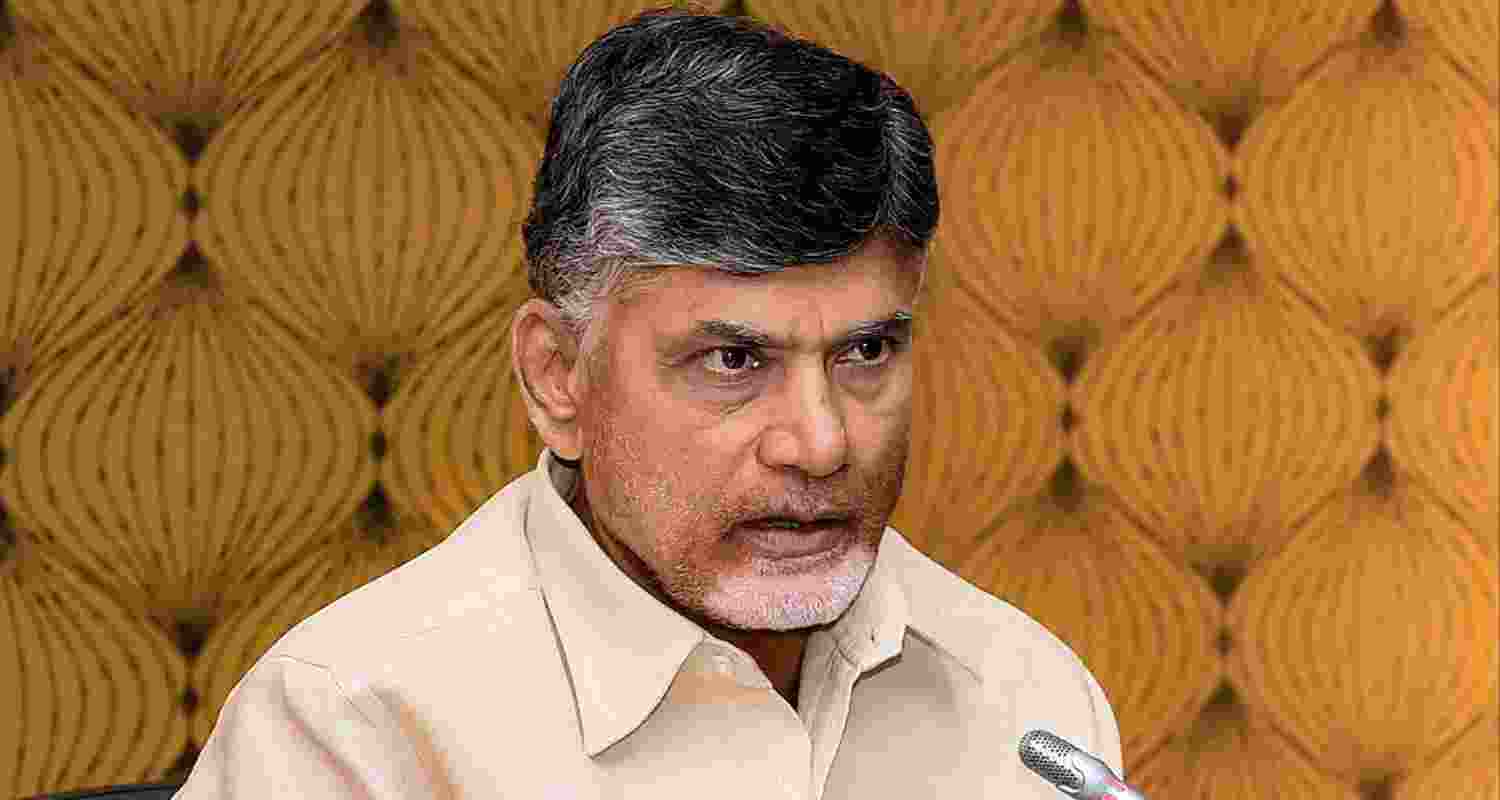 Andhra Pradesh CM Chandrababu Naidu.