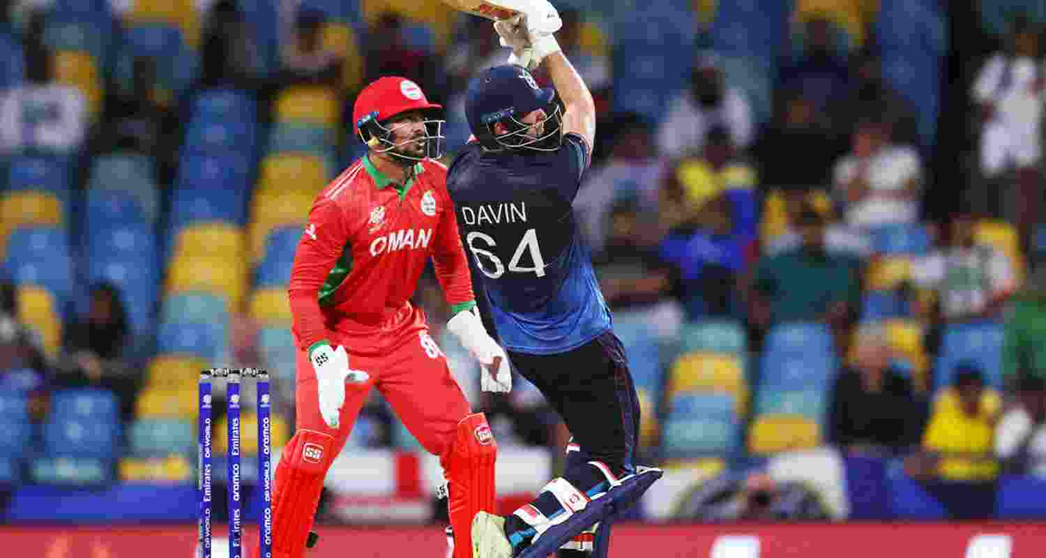 Namibia defeated Oman in Super Over to begin their campaign in the T20 World Cup on a winning note at Bridgetown (Barbados).