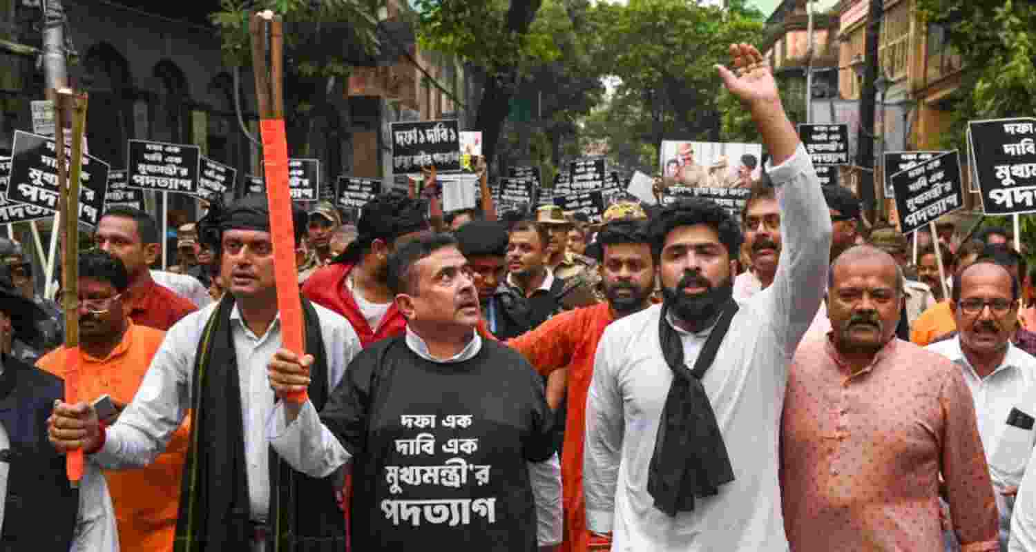 Doctor murder: BJP activists storm Nandigram police station
