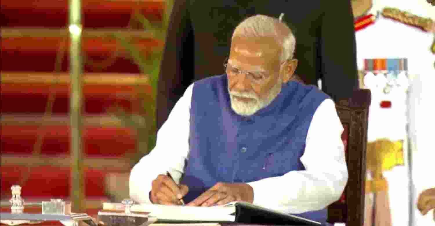 PM Modi takes oath for historic third term