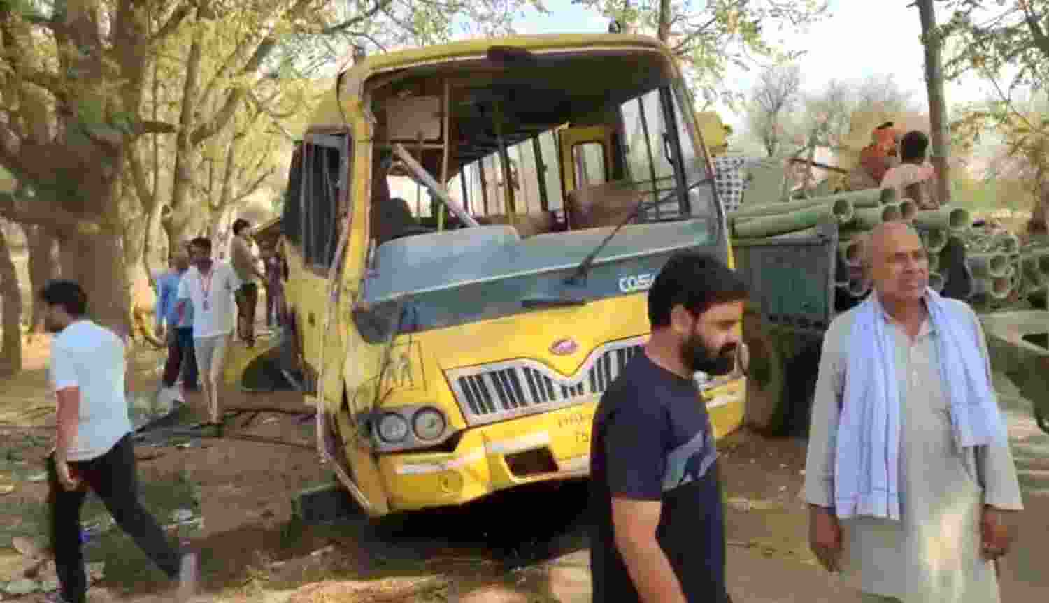 'Why was the school open on Eid?': Fatal bus accident in Haryana raises questions