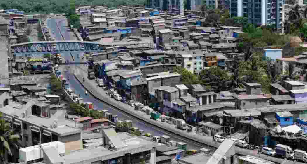 Mumbai's Dharavi slum.