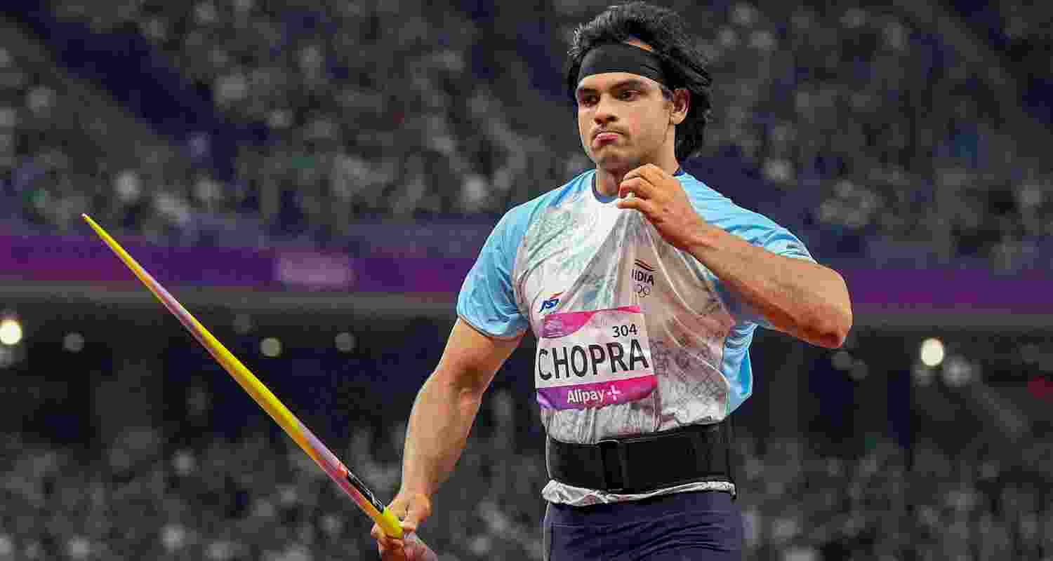 Olympic and world champion javelin thrower Neeraj Chopra.