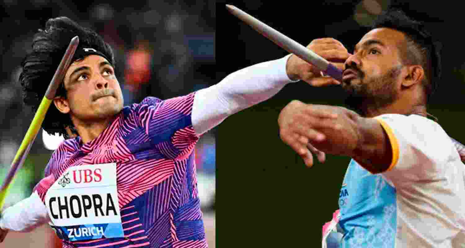 Star Indian javelin throwers Neeraj Chopra and Kishore Jena have been given direct entry into the Federation Cup finals here on May 15