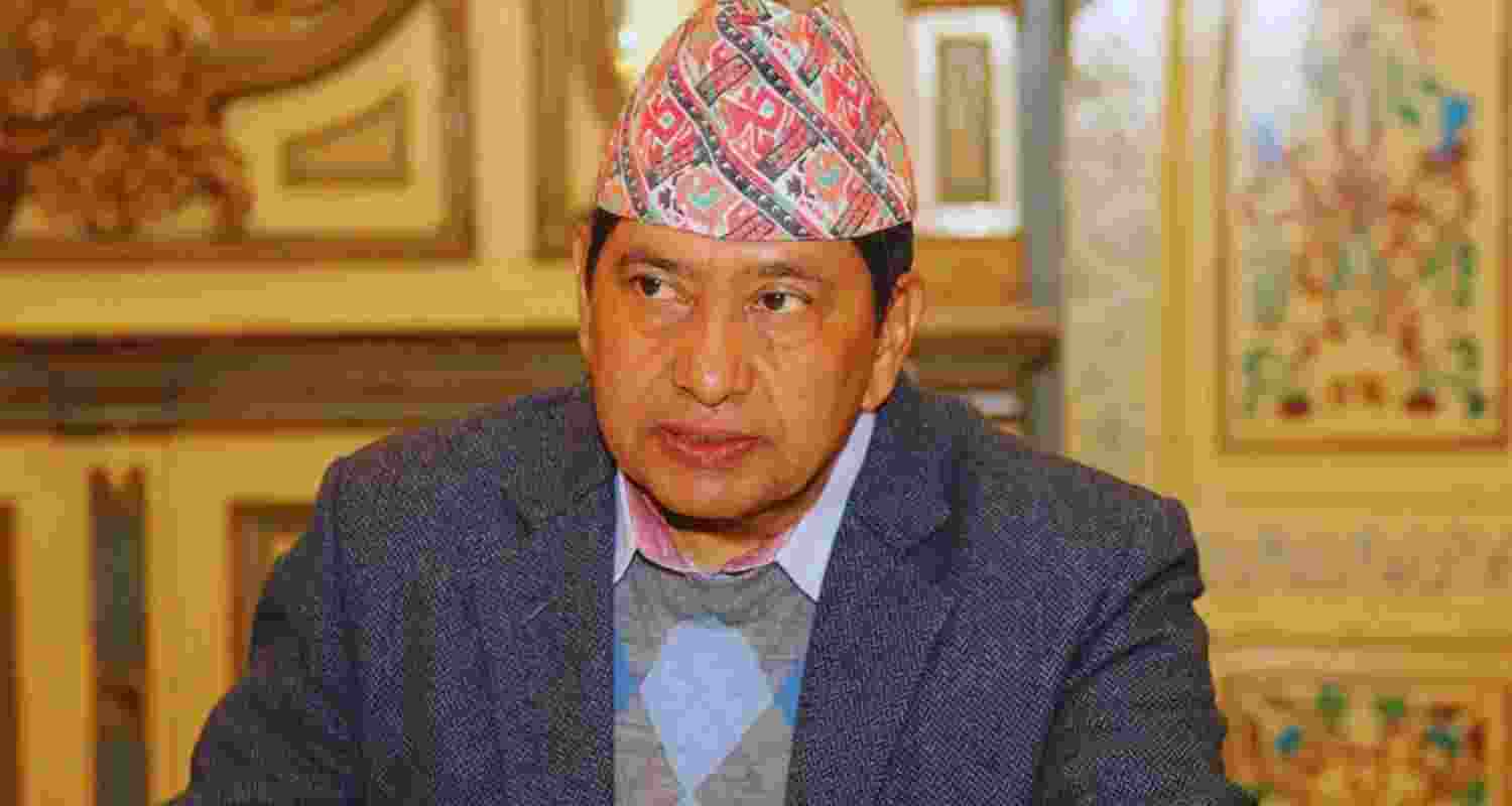 Nepal's Foreign Affairs Minister Narayan Kaji Shrestha
