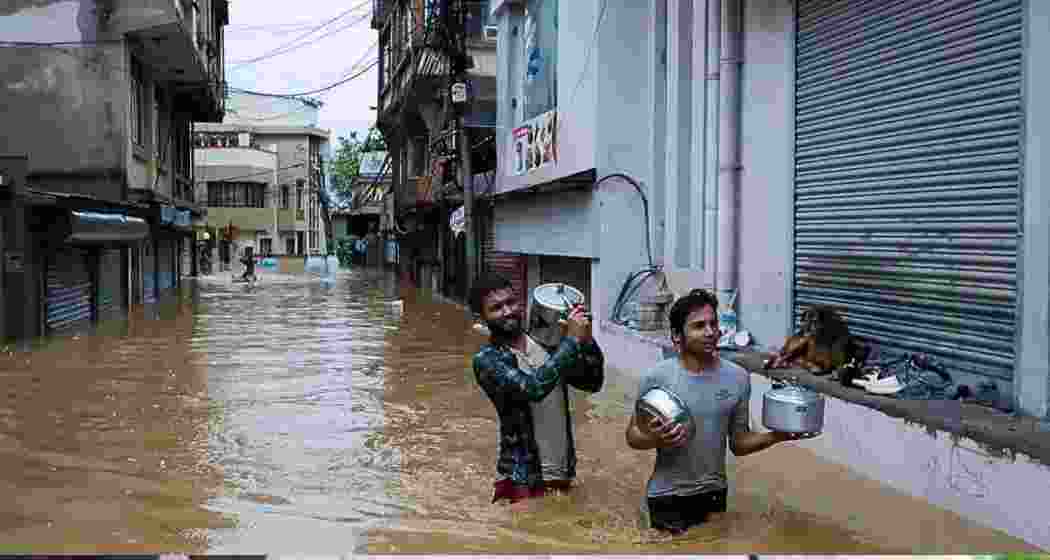 Nepal's monsoon flood.