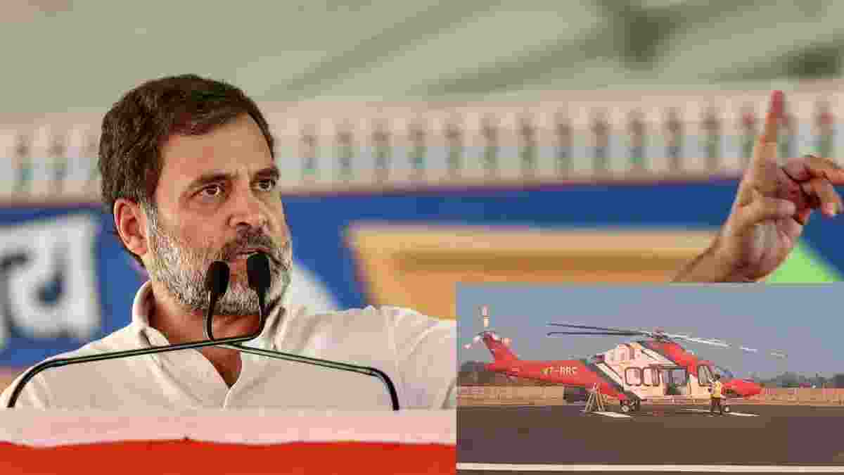 Grounded helicopter forces Rahul to stay overnight in MP; BJP cracks 'no take off' joke