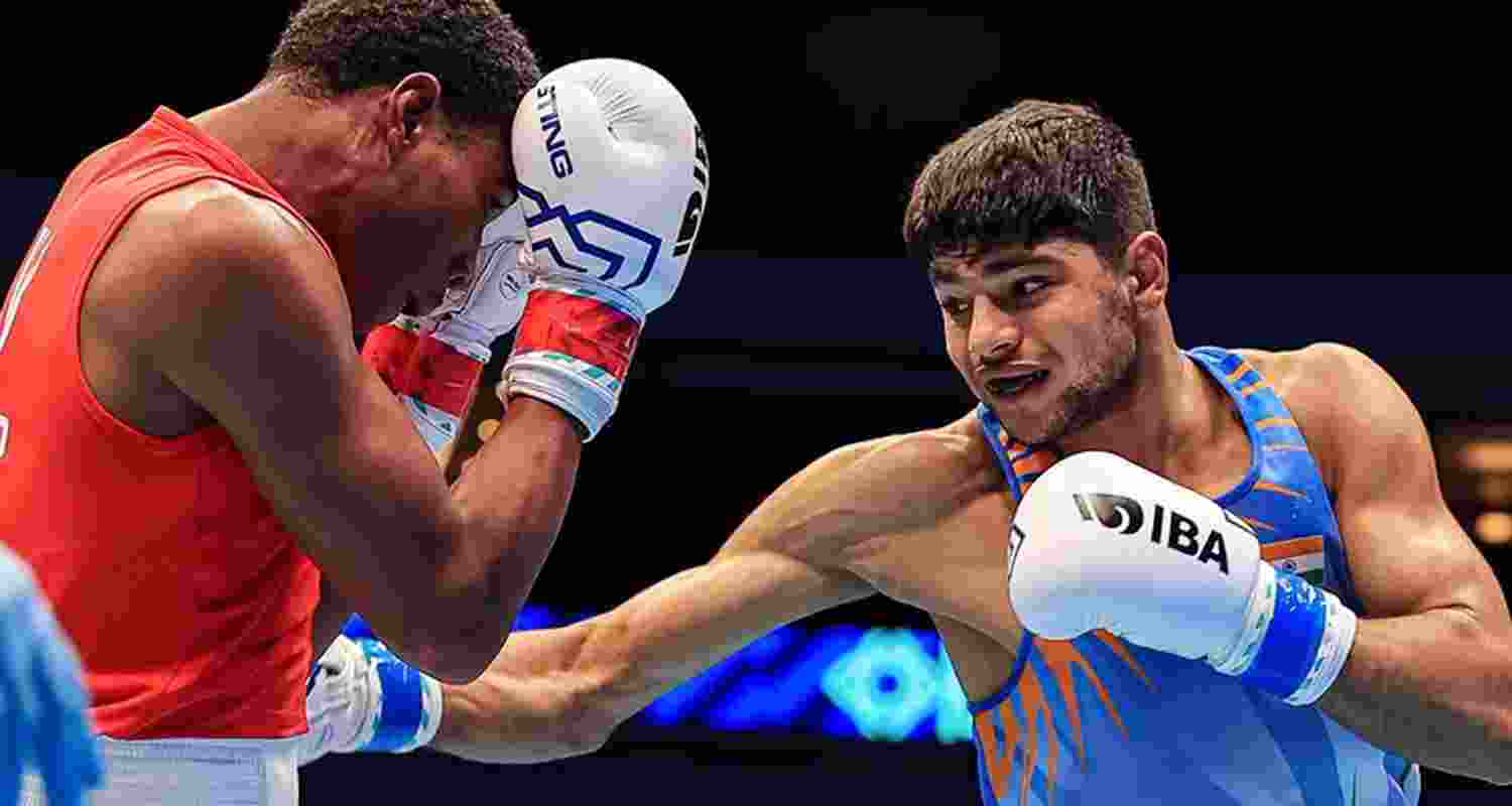 World Championships bronze medallist Nishant Dev gave India its first win at the 1st World Olympic Boxing Qualifier, defeating Britain's Lewis Richardson by a 3-1 split decision in the men's 71kg category at Busto Arsizio (Italy)