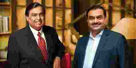 In the first collaboration between rival billionaires, Mukesh Ambani's Reliance Industries has picked up a 26 per cent stake in a Madhya Pradesh power project of Gautam Adani, and signed a pact to use the plants' 500 MW of electricity for captive use. 