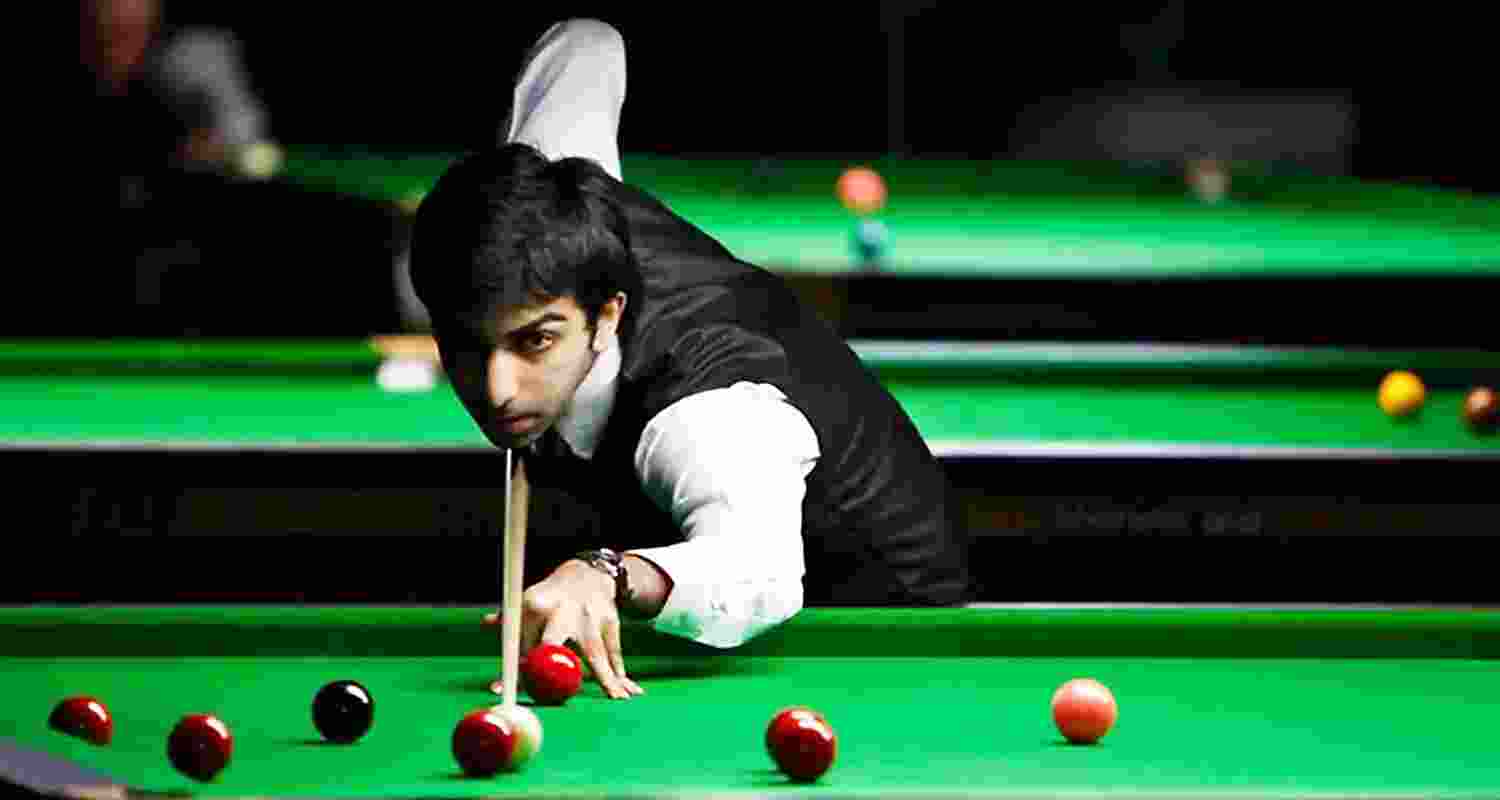 Ace Indian cueist Pankaj Advani will aim for a hat-trick of titles in the Asian Billiards Championships beginning at Riyadh on Tuesday.