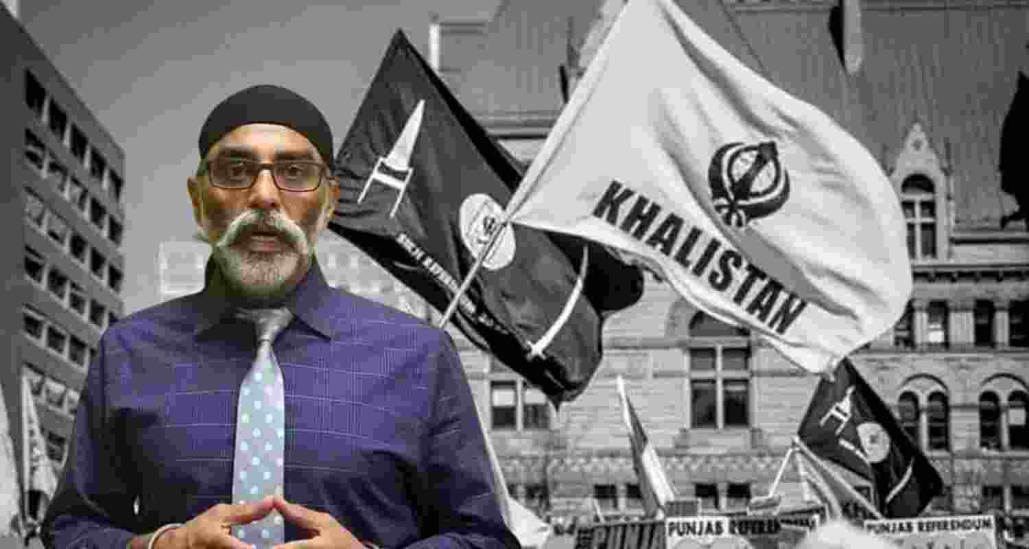 Khalistani separatist leader Gurpatwant Singh Pannun. 