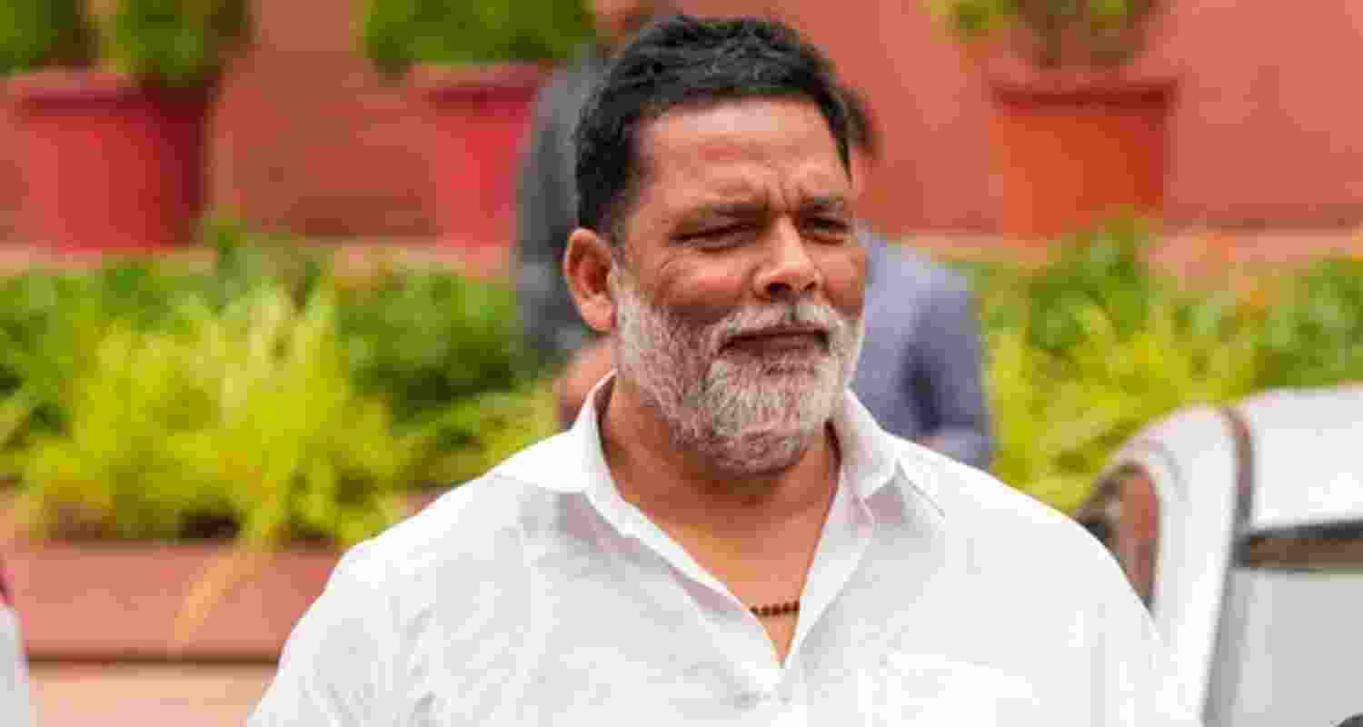 Bihar MP Pappu Yadav. File photo.