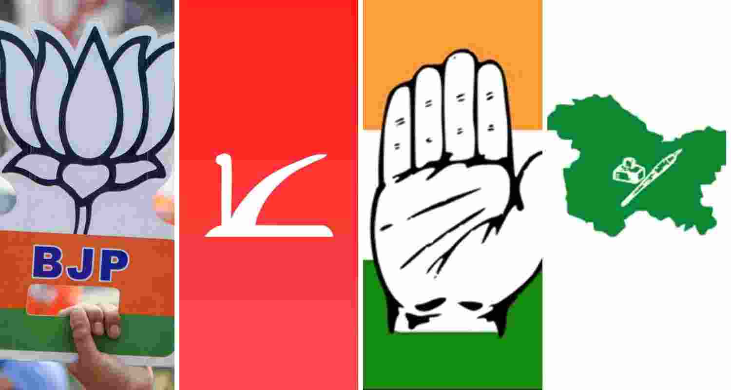 There are four mainstream political parties, including the National Conference, the Indian National Congress, the Bharatiya Janata Party and the People’s Democratic Party in the fray. 