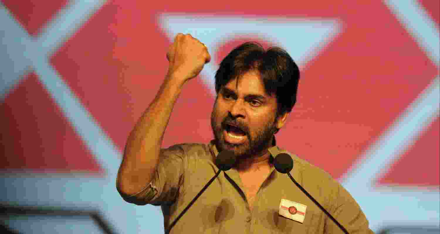 Andhra Pradesh deputy CM and Janasena party supremo, Pawan Kalyan.