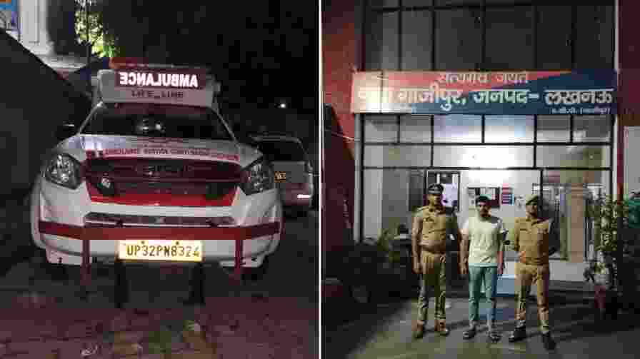 Lucknow police on Thursday night arrested Rishabh Singh, an aide of an ambulance driver, in connection with the incident involving the sexual harassment of a woman and the death of her husband.