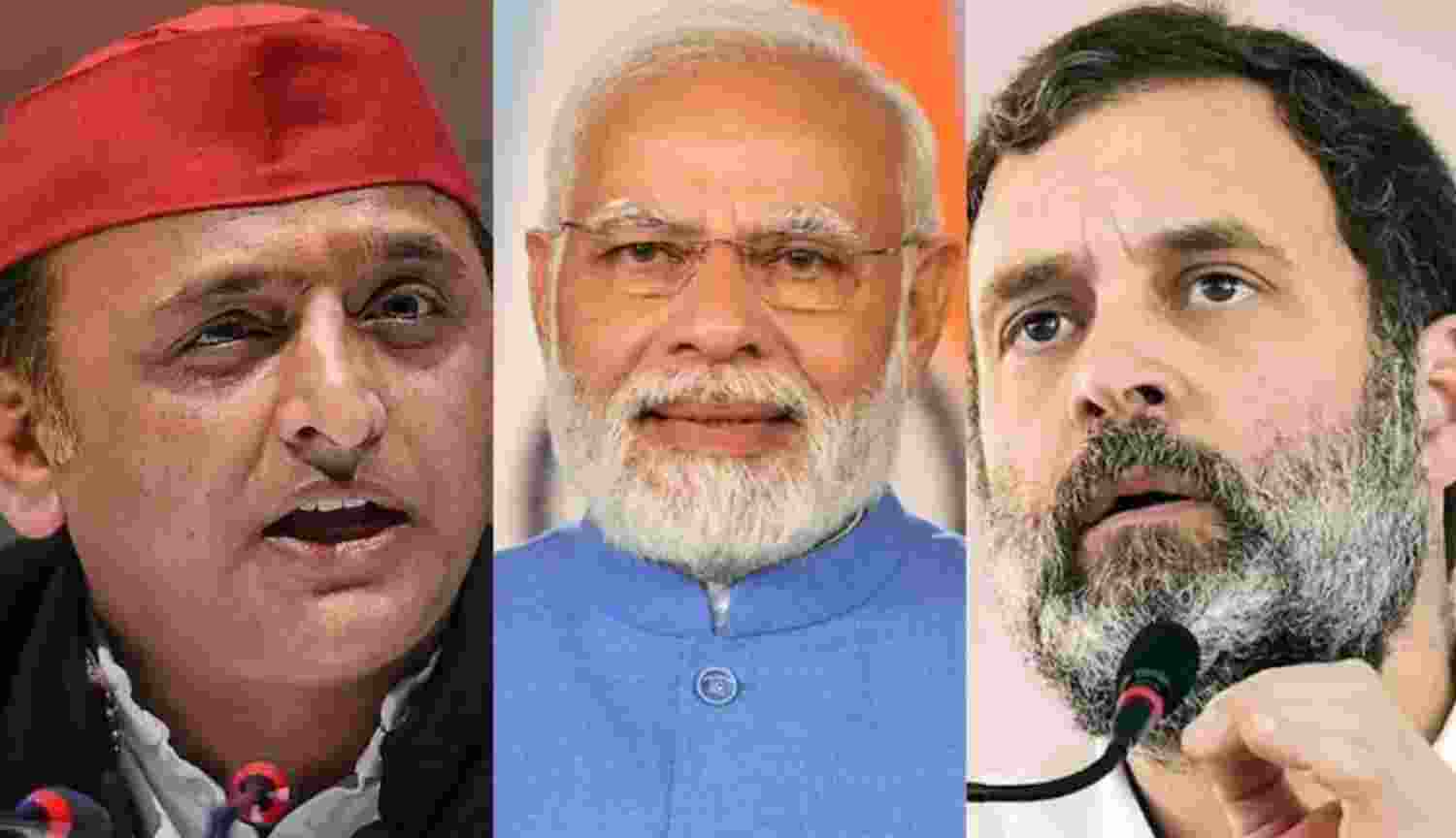 UP trends: PM Modi, Rahul, Akhilesh in lead