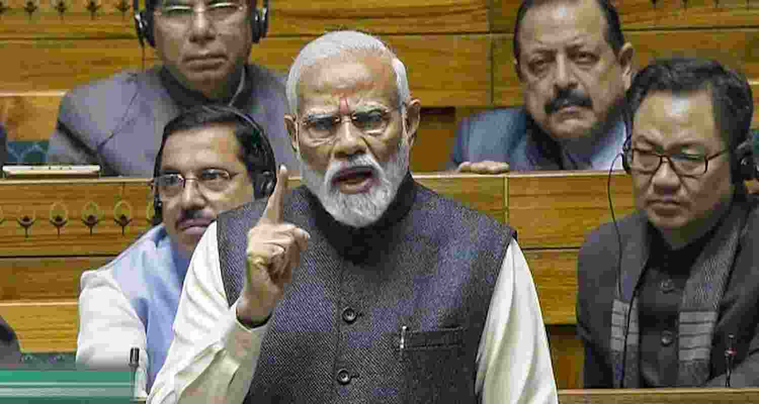 Prime Minister Narendra Modi takes a dig at Congress, says nation deserves a 'good, healthy opposition.' 